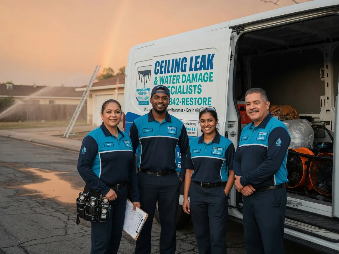 Ceiling Leak Cleanup company in Azle, TX